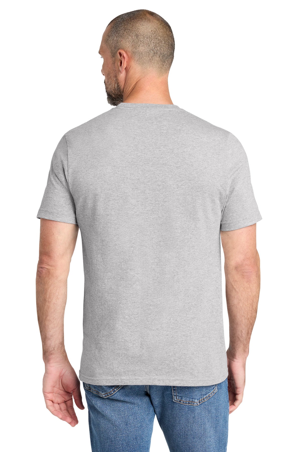Custom Embroidered Volunteer Knitwear T-Shirts  in Athletic Heather