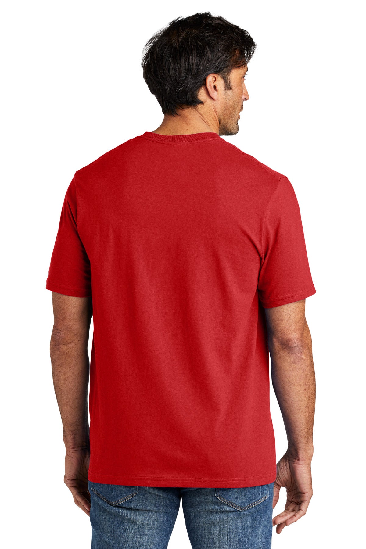 Custom Embroidered Volunteer Knitwear All-American Tee VL100,Flag Red