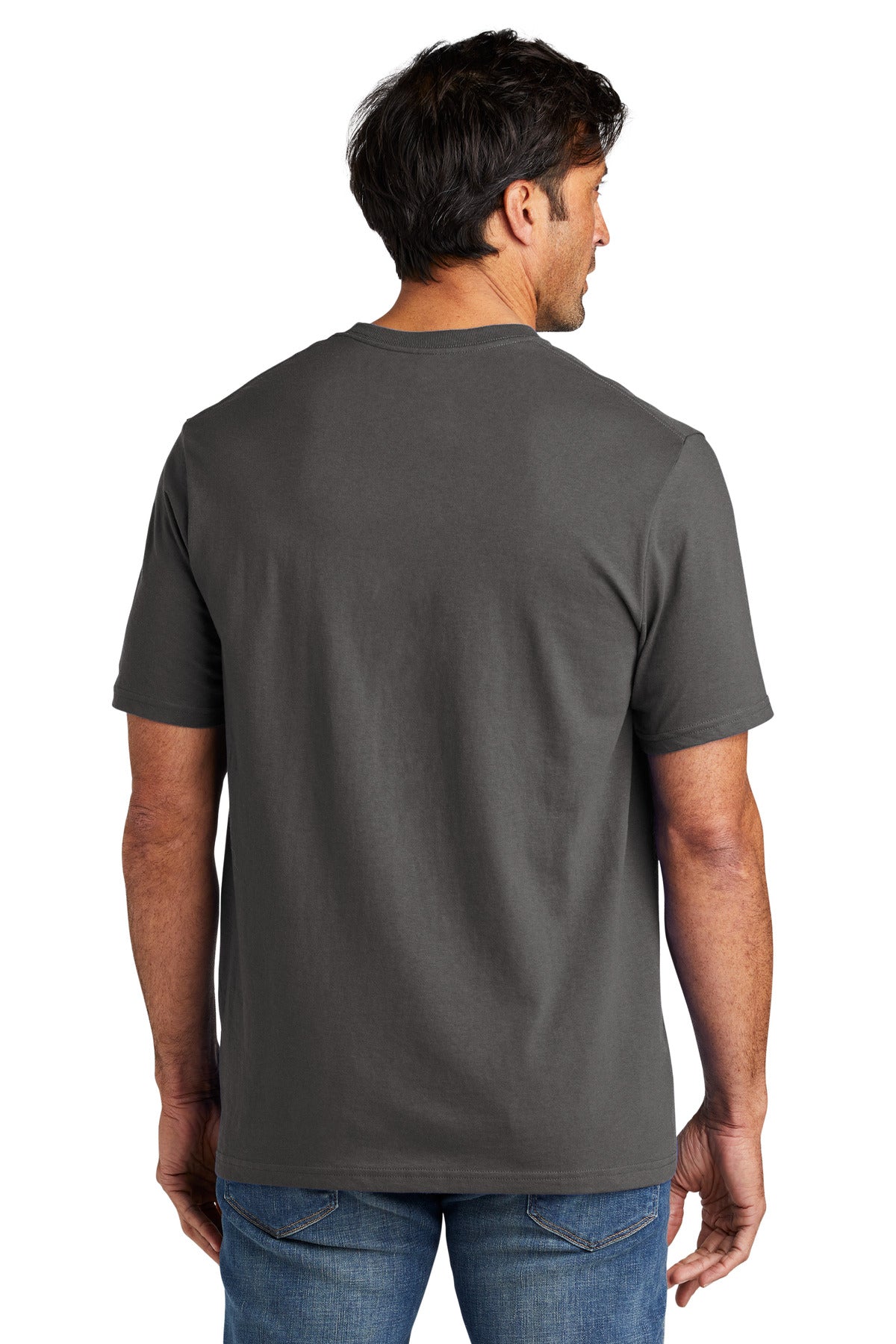 Custom Embroidered Volunteer Knitwear All-American Tee VL100,Grey Steel