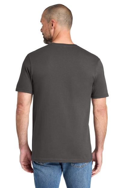 Custom Embroidered Volunteer Knitwear T-Shirts  in Grey Steel