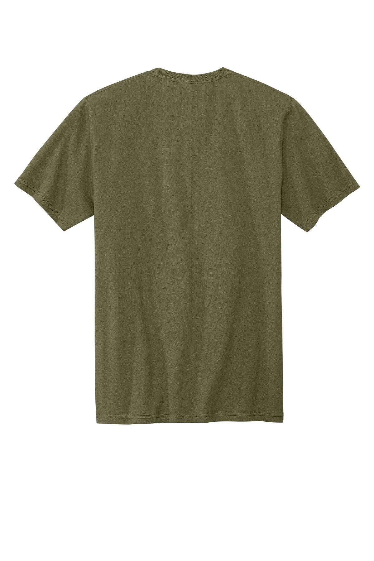 Custom Embroidered Volunteer Knitwear T-Shirts  in Olive Drab Green