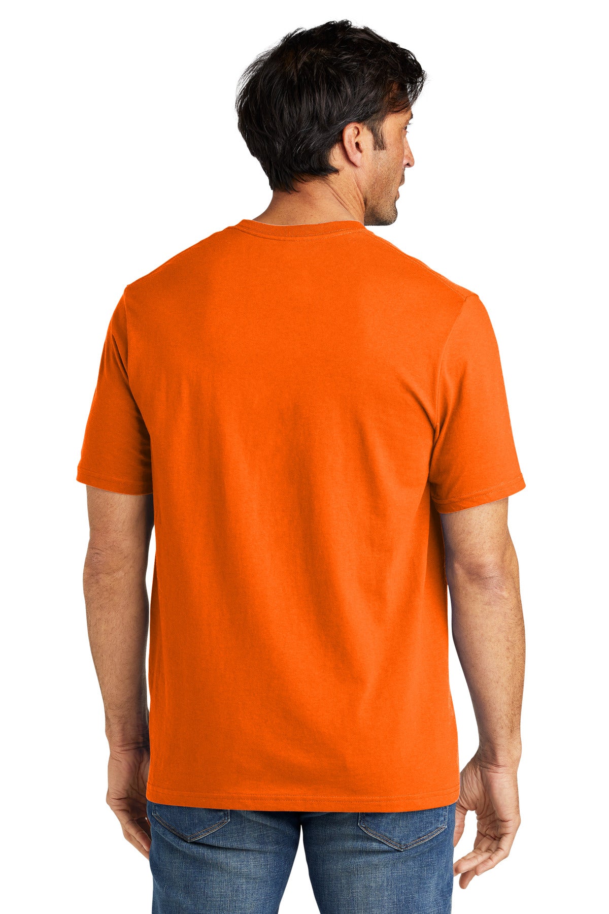 Custom Embroidered Volunteer Knitwear All-American Tee VL100,Safety Orange
