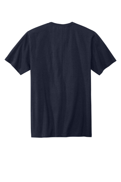 Custom Embroidered Volunteer Knitwear T-Shirts  in Strong Navy