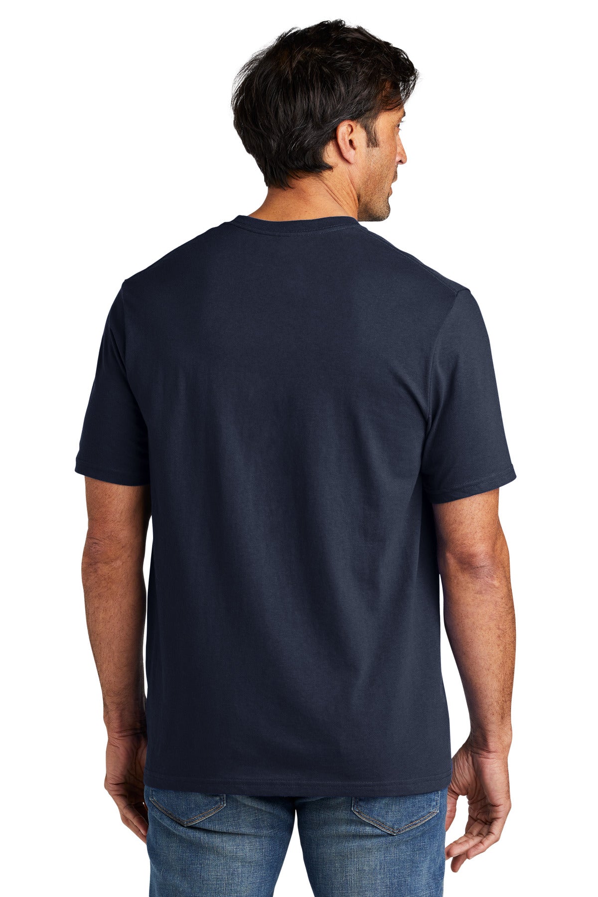 Custom Embroidered Volunteer Knitwear All-American Tee VL100,Strong Navy