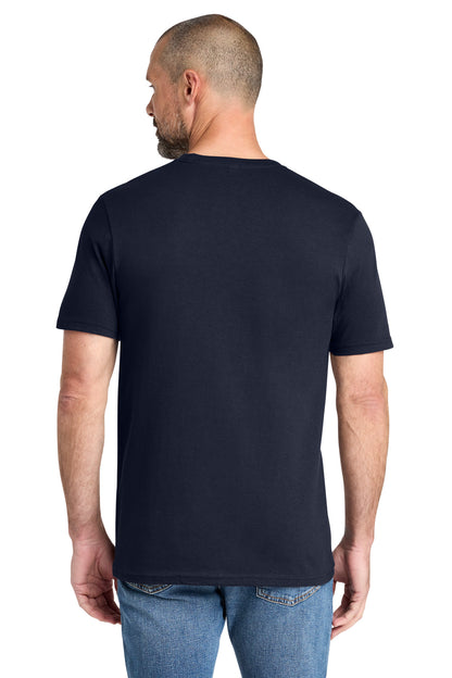 Custom Embroidered Volunteer Knitwear T-Shirts  in Strong Navy