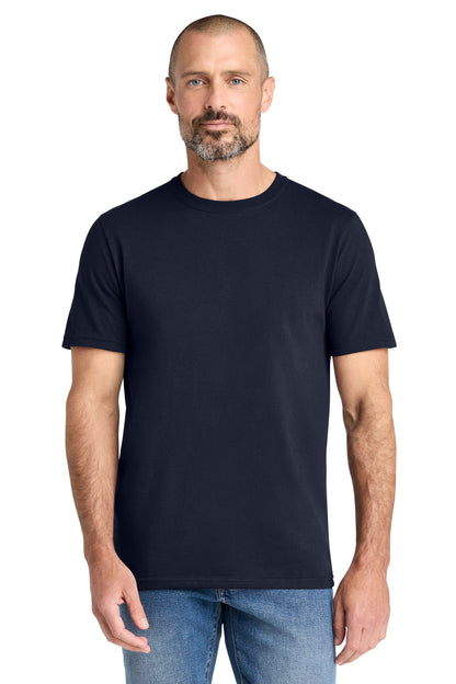 Custom Embroidered Volunteer Knitwear T-Shirts  in Strong Navy