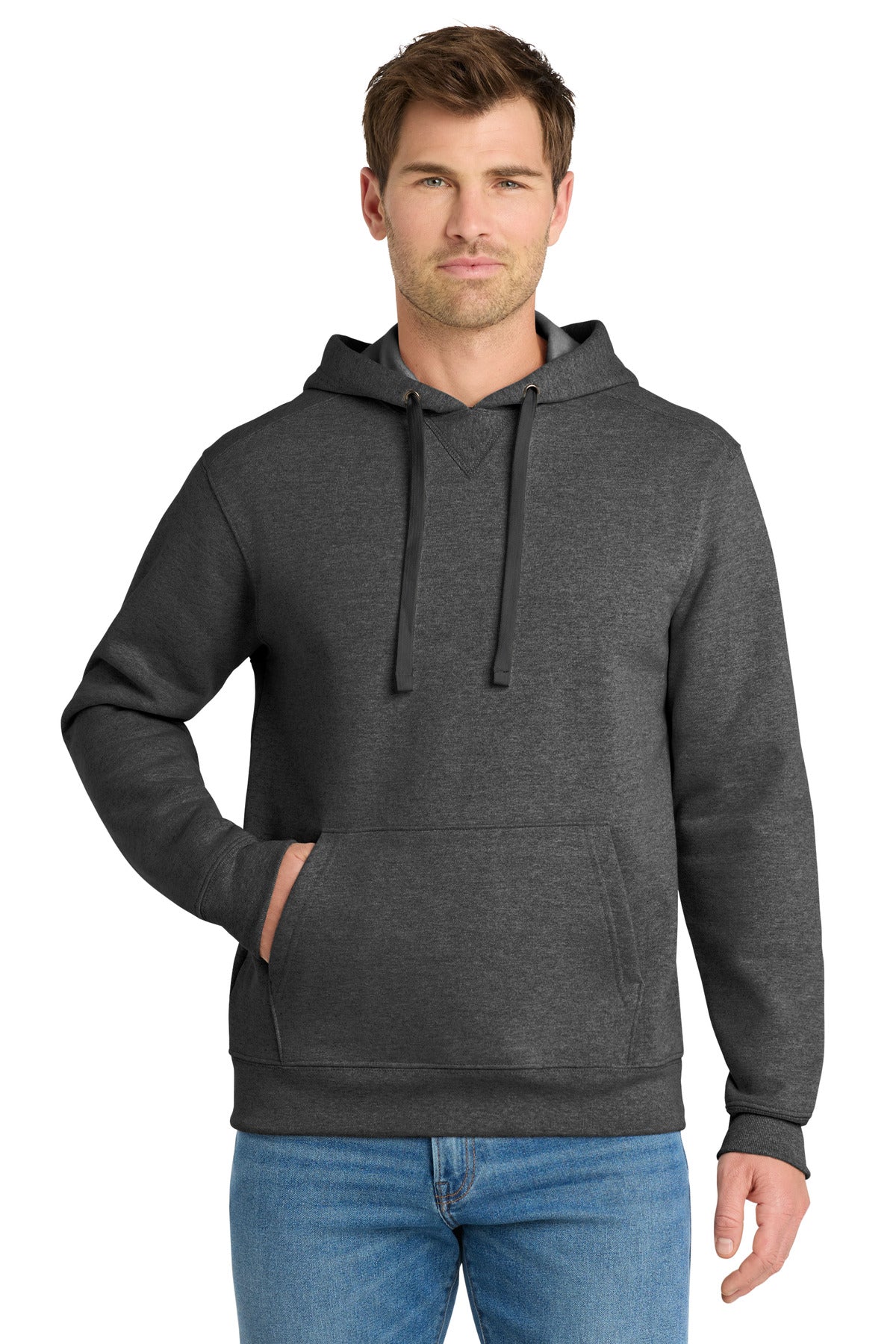 Custom Embroidered Volunteer Knitwear Sweatshirts/Fleece in Charcoal Heather