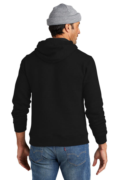 Custom Embroidered Volunteer Knitwear Chore Fleece Pullover Hoodie VL130H,Deep Black
