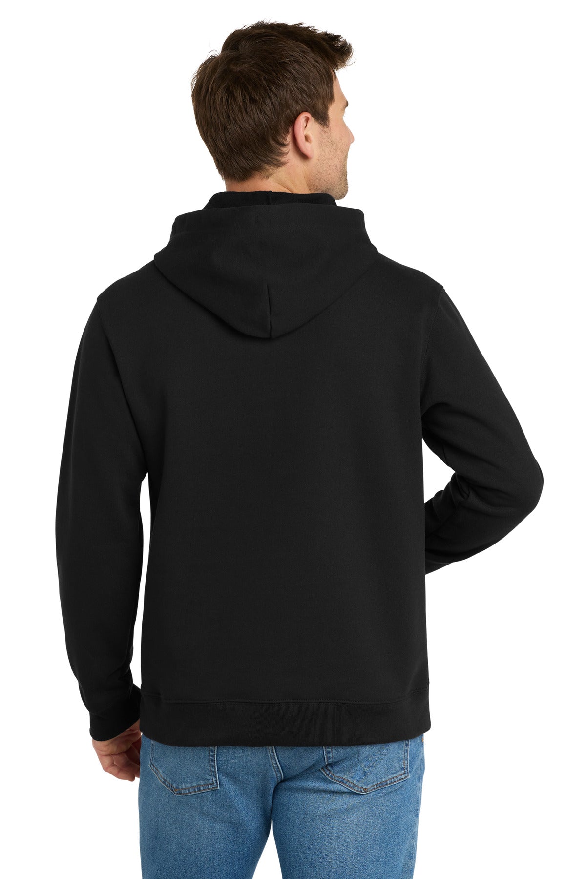 Custom Embroidered Volunteer Knitwear Sweatshirts/Fleece in Deep Black