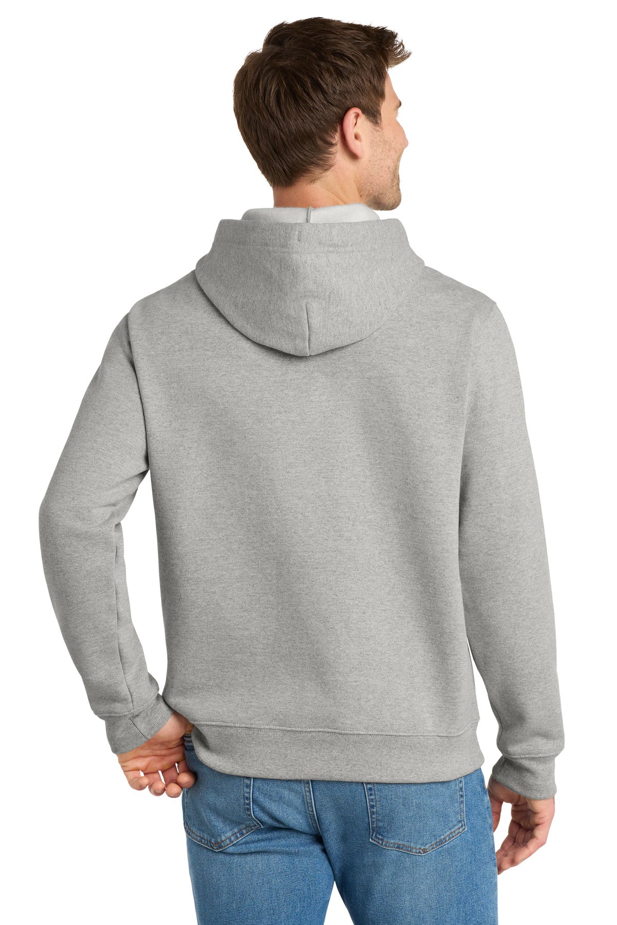 Custom Embroidered Volunteer Knitwear Sweatshirts/Fleece in Heather Grey