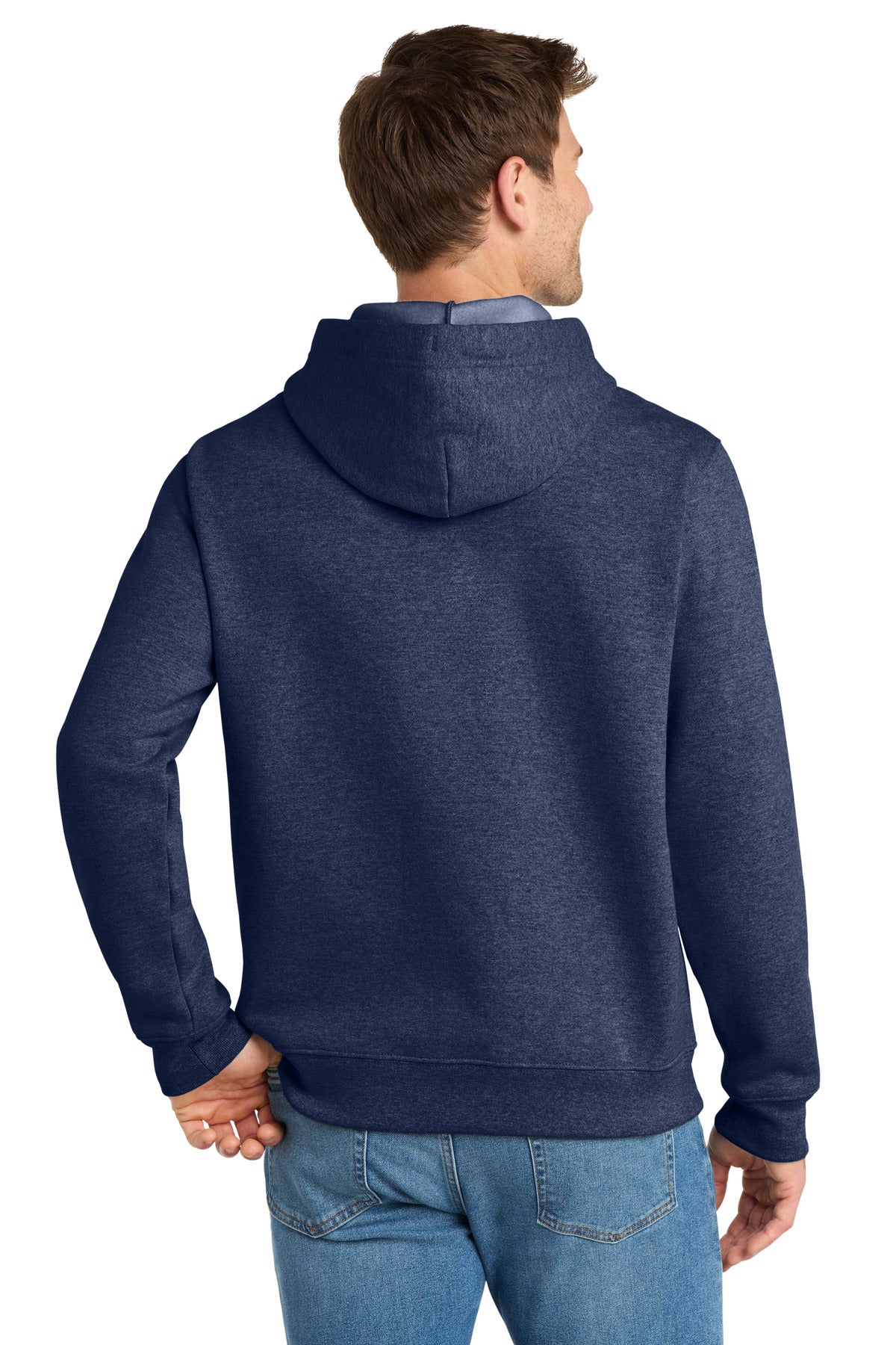 Custom Embroidered Volunteer Knitwear Sweatshirts/Fleece in Strong Navy Heather