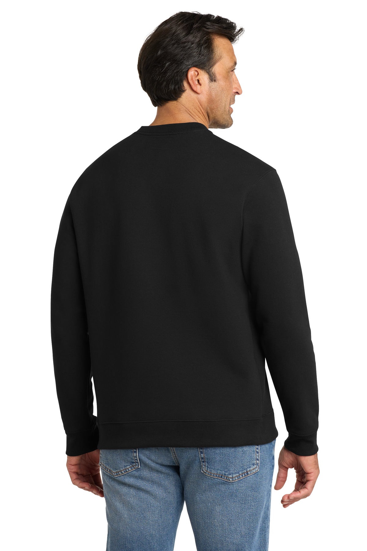 Custom Embroidered Volunteer Knitwear Sweatshirts/Fleece in Deep Black