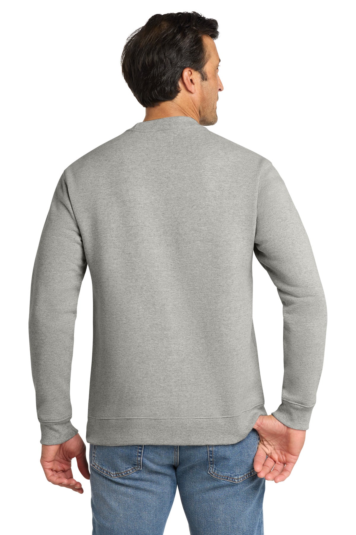 Custom Embroidered Volunteer Knitwear Sweatshirts/Fleece in Heather Grey