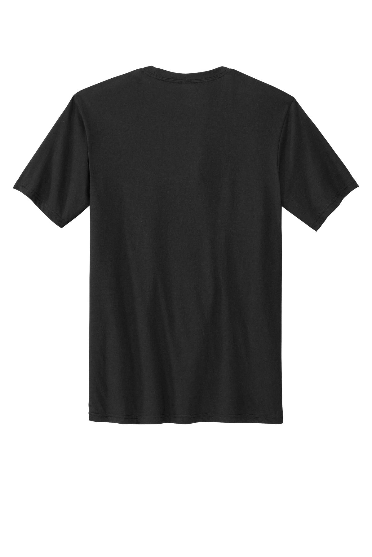 Custom Embroidered Volunteer Knitwear T-Shirts  in Deep Black Solid