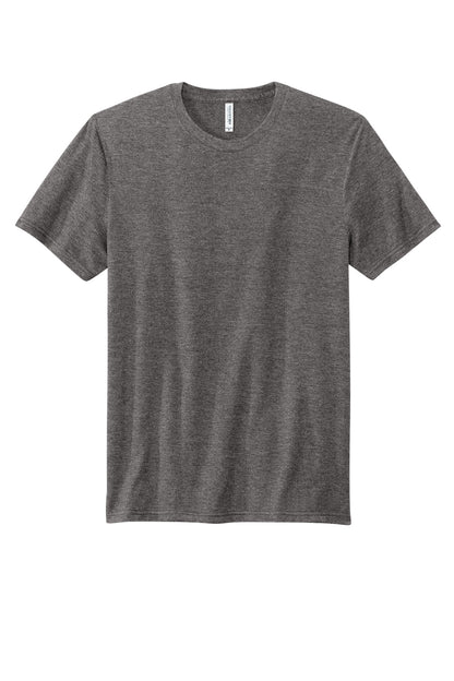 Custom Embroidered Volunteer Knitwear T-Shirts  in Heather Grey Steel