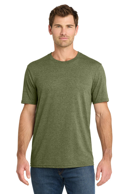 Custom Embroidered Volunteer Knitwear T-Shirts  in Military Green Heather