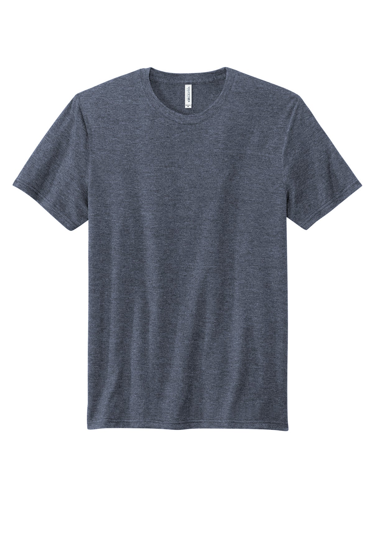 Custom Embroidered Volunteer Knitwear T-Shirts  in Navy Heather