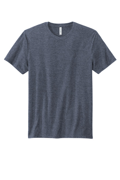 Custom Embroidered Volunteer Knitwear T-Shirts  in Navy Heather
