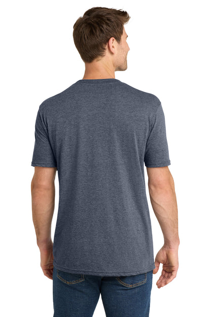 Custom Embroidered Volunteer Knitwear T-Shirts  in Navy Heather