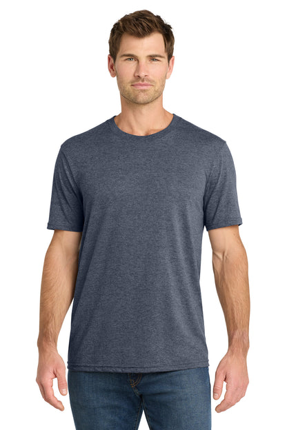 Custom Embroidered Volunteer Knitwear T-Shirts  in Navy Heather
