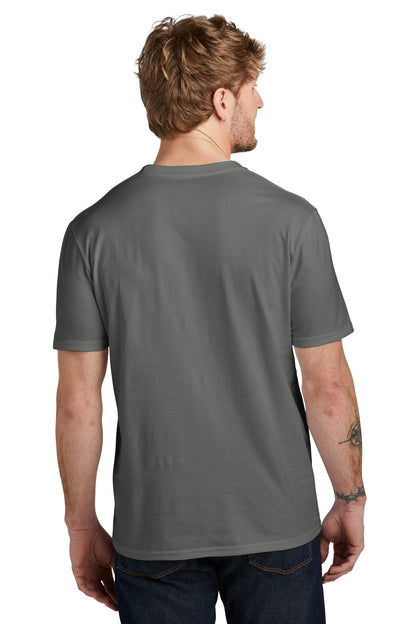 Custom Embroidered Volunteer Knitwear Daily Tee VL45,Grey Steel