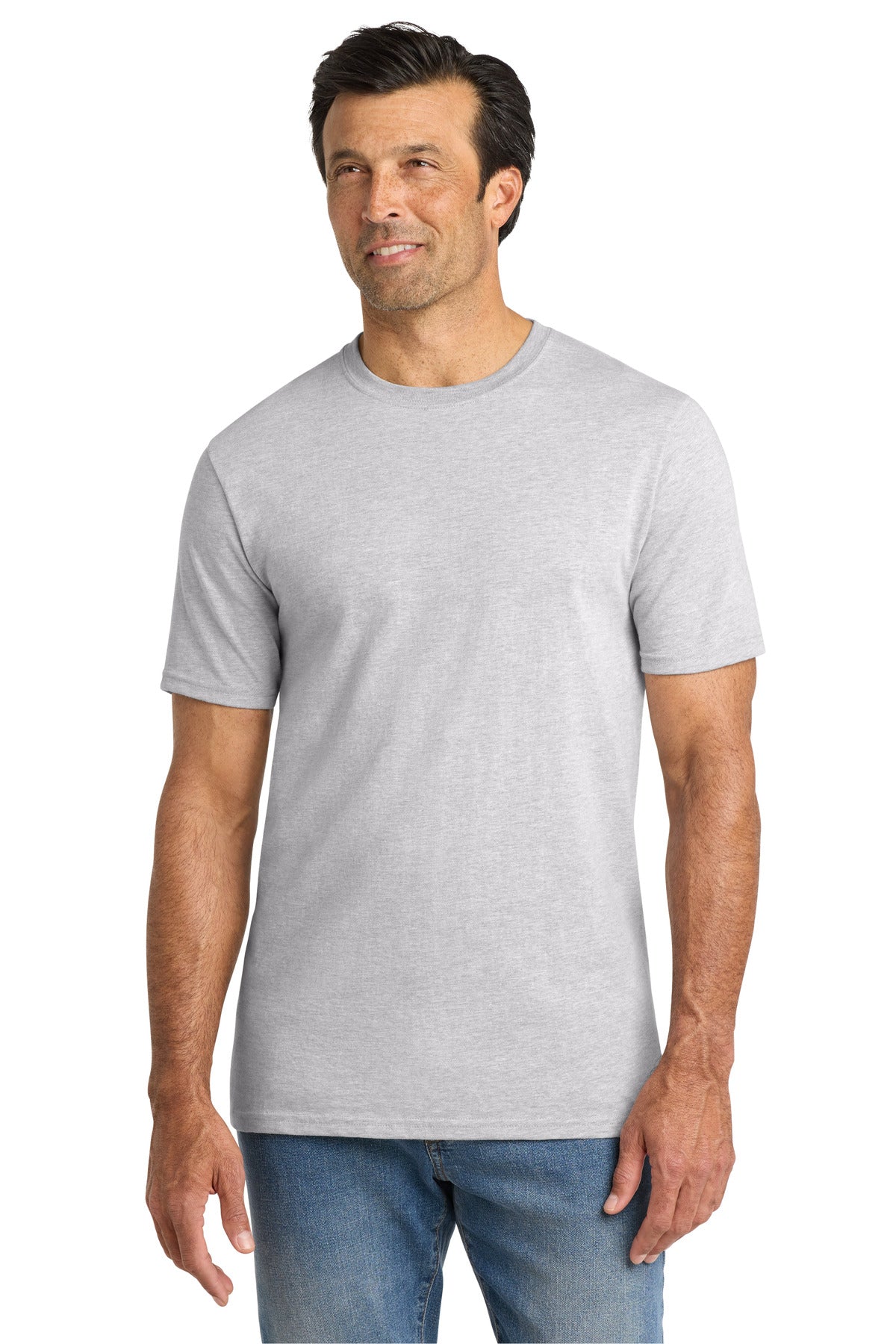 Custom Embroidered Volunteer Knitwear T-Shirts  in Athletic Heather