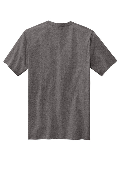 Custom Embroidered Volunteer Knitwear T-Shirts  in Dark Heather Grey