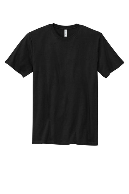 Custom Embroidered Volunteer Knitwear T-Shirts  in Deep Black