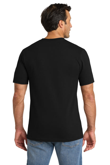 Custom Embroidered Volunteer Knitwear T-Shirts  in Deep Black