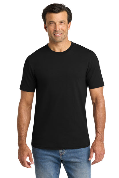 Custom Embroidered Volunteer Knitwear T-Shirts  in Deep Black