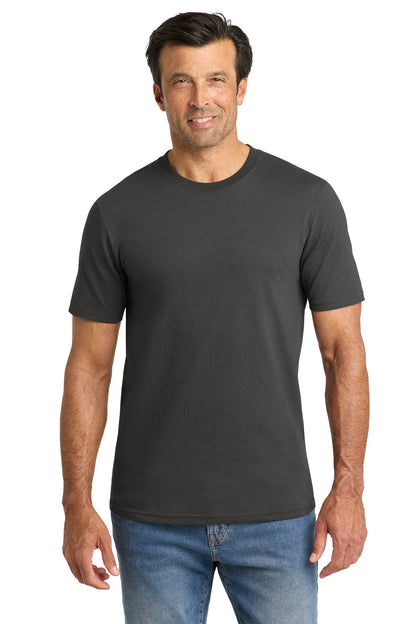 Custom Embroidered Volunteer Knitwear T-Shirts  in Grey Steel