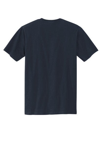 Custom Embroidered Volunteer Knitwear T-Shirts  in Strong Navy