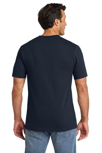 Custom Embroidered Volunteer Knitwear T-Shirts  in Strong Navy