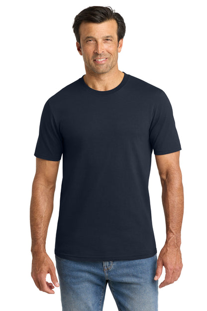 Custom Embroidered Volunteer Knitwear T-Shirts  in Strong Navy