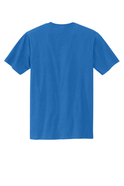 Custom Embroidered Volunteer Knitwear T-Shirts  in True Royal