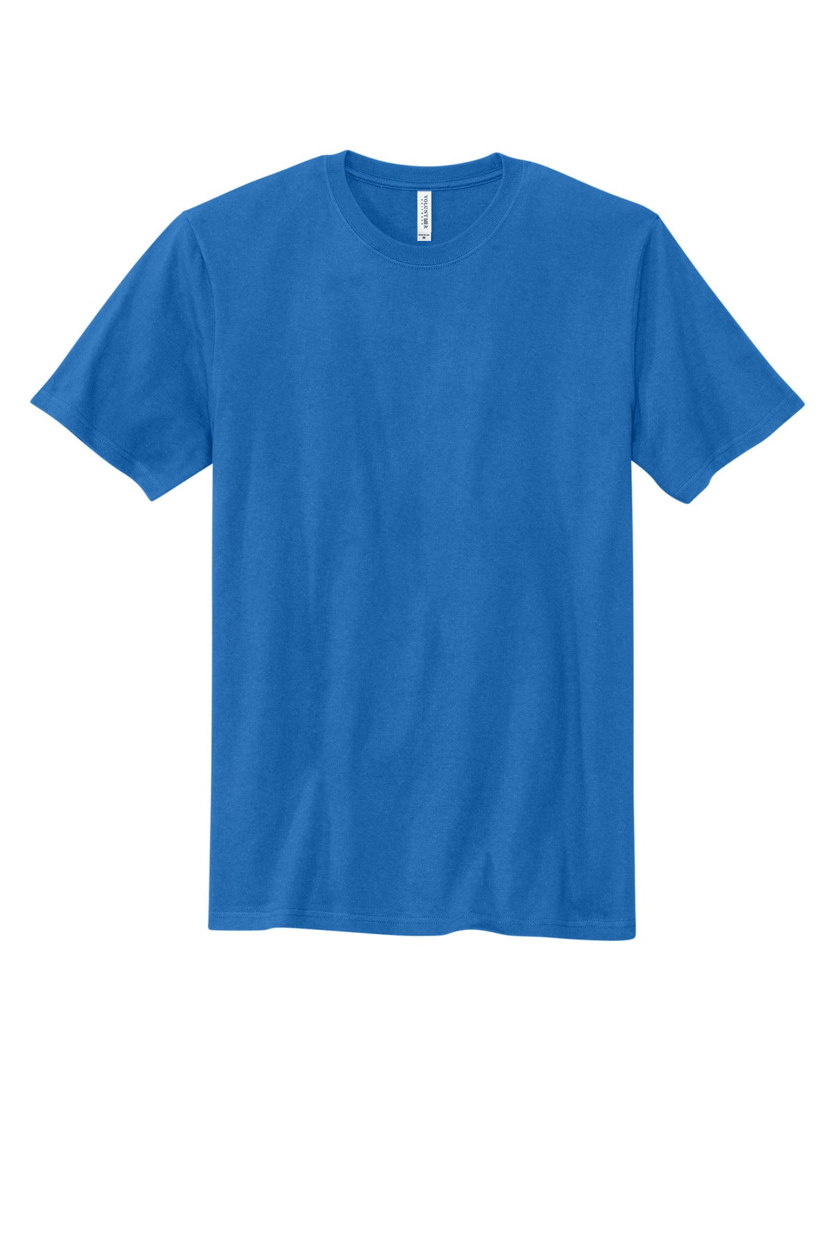Custom Embroidered Volunteer Knitwear T-Shirts  in True Royal