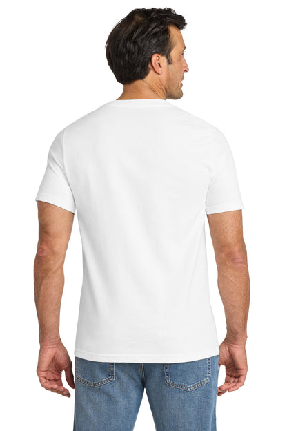 Custom Embroidered Volunteer Knitwear T-Shirts  in White