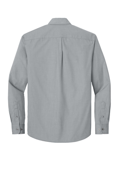Port Authority Long Sleeve Nailhead Easy Care Shirt W816