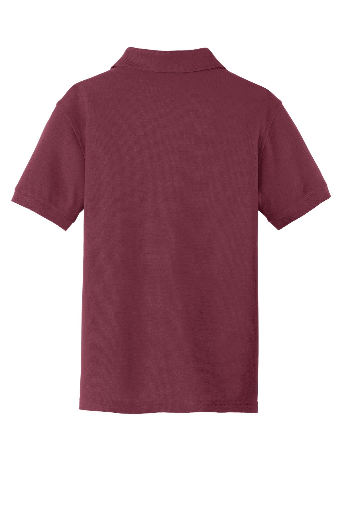 Custom Embroidered Port Authority Polos/Knits in Burgundy