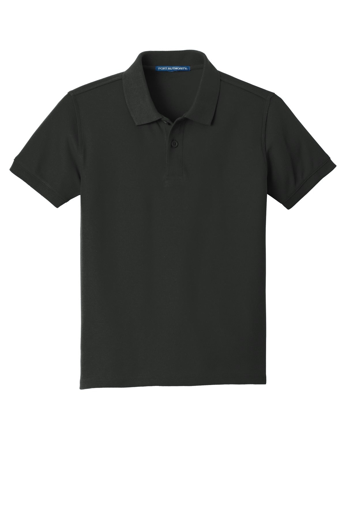 Custom Embroidered Port Authority Polos/Knits in Deep Black