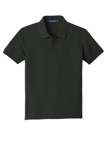 Custom Embroidered Port Authority Polos/Knits in Deep Black