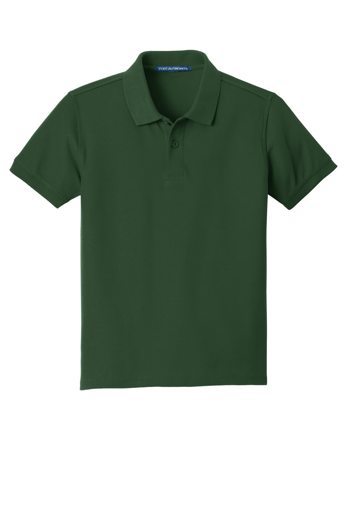 Custom Embroidered Port Authority Polos/Knits in Deep Forest Green
