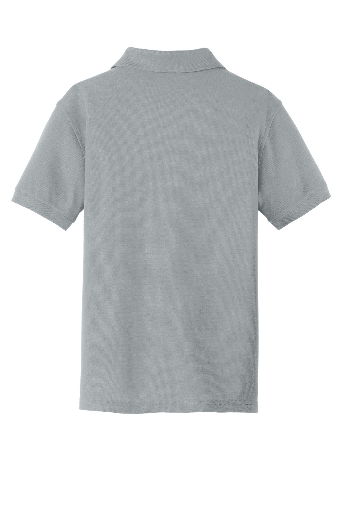 Custom Embroidered Port Authority Polos/Knits in Gusty Grey