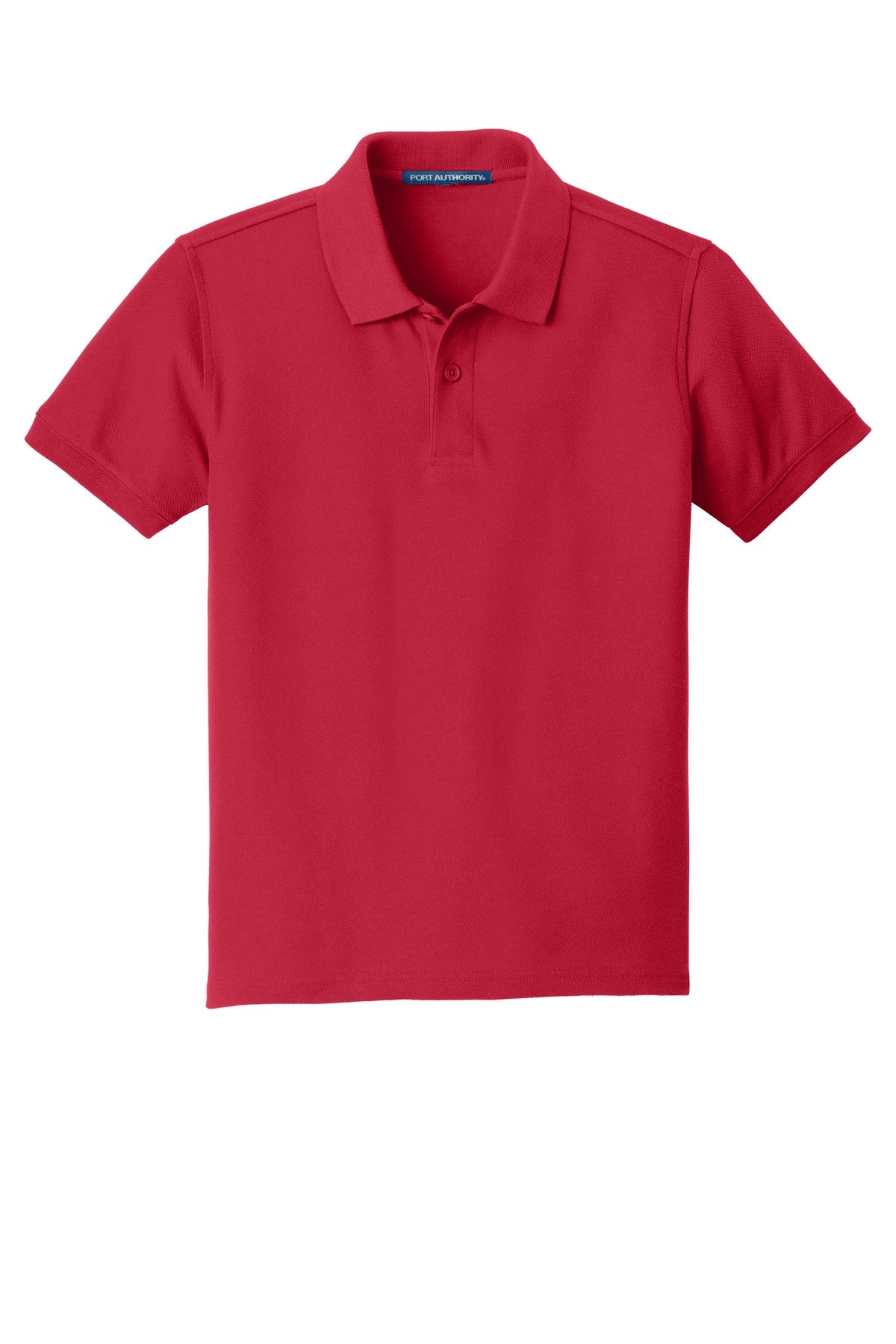 Custom Embroidered Port Authority Polos/Knits in Rich Red