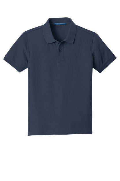 Custom Embroidered Port Authority Polos/Knits in River Blue Navy