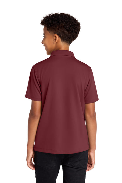 Custom Embroidered Port Authority Polos/Knits in Burgundy