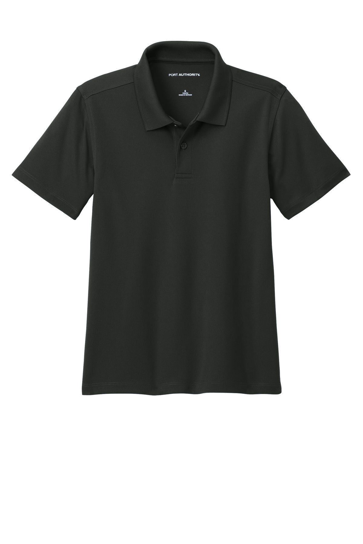 Custom Embroidered Port Authority Polos/Knits in Deep Black