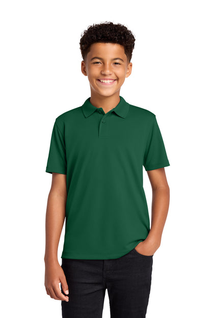 Custom Embroidered Port Authority Polos/Knits in Deep Forest Green