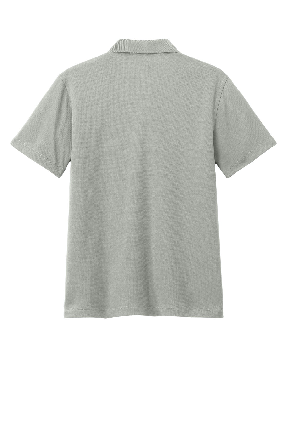 Custom Embroidered Port Authority Polos/Knits in Gusty Grey
