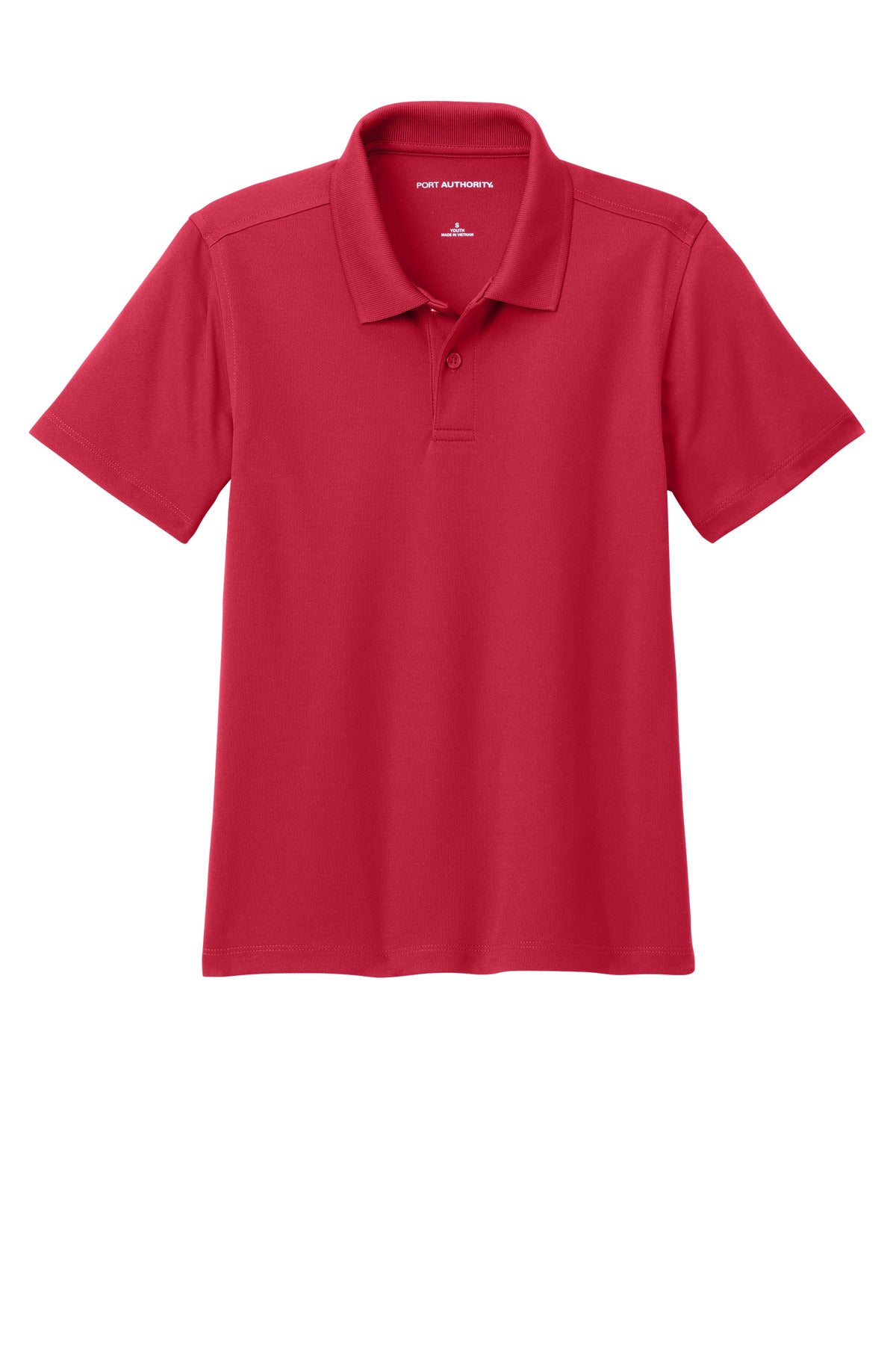 Custom Embroidered Port Authority Polos/Knits in Rich Red